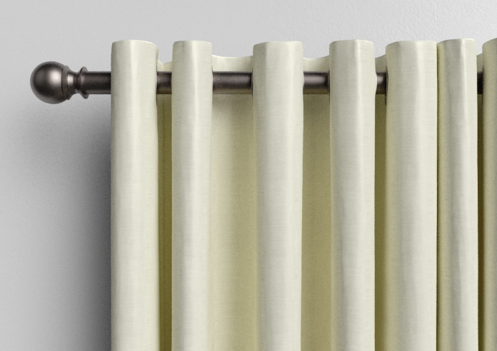 Shima Faux Silk, Oyster - Made to Measure Curtains - Image 12